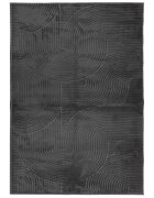 vidaXL Koberec IZA krátký vlas skandinávský vzhled antracit 140x200 cm