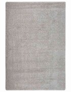 vidaXL Koberec s dlouhým vlasem světle šedý 120 x 170 cm protiskluzový