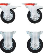 vidaXL Kolečka 4 ks 100 mm