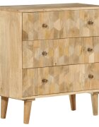 vidaXL Komoda 70 x 35 x 70 cm masivní mangovníkové dřevo