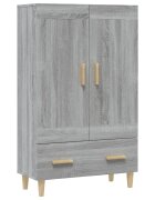 vidaXL Komoda šedá sonoma 70 x 31 x 115 cm kompozitní dřevo