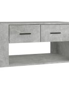vidaXL Konferenční stolek betonově šedý 80x50x40 cm kompozitní dřevo