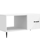vidaXL Konferenční stolek Bílá 90 x 50 x 40 cm Kompozitní dřevo