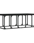 vidaXL Konferenční stolek černý 100 x 50 x 355 cm kompozitní dřevo