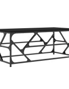 vidaXL Konferenční stolek černý 100x50x40 cm kompozitní dřevo