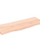 vidaXL Koupelnová deska 100 x 40 x 2 cm neošetřené masivní dřevo