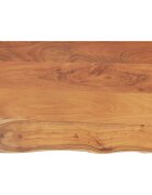 vidaXL Koupelnová deska 100x60x25 cm obdélník masivní akáciové dřevo