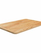 vidaXL Koupelnová deska světle hnědá 60x40x15 cm ošetřený masiv