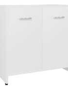 vidaXL Koupelnová skříňka bílá 60 x 33 x 61 cm kompozitní dřevo