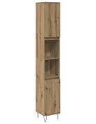vidaXL Koupelnová skříňka dub artisan 30x30x190 cm kompozitní dřevo
