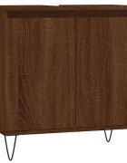 vidaXL Koupelnová skříňka hnědý dub 58 x 33 x 60 cm kompozitní dřevo