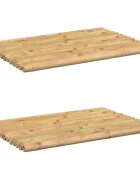 vidaXL Koupelnové předložky 2 ks 50 x 35 cm bambus