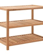 vidaXL Koupelnový regál masivní ořechové dřevo 64 x 40 x 55 cm