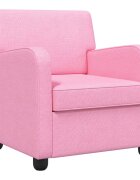 vidaXL křeslo Růžová Textil