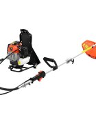vidaXL Křovinořez batoh Design oranžový 52 ccm 145 kW