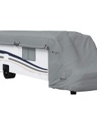 vidaXL Krycí plachta na obytný vůz šedá 970x235x275cm netkaná textilie