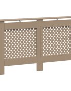 vidaXL Kryt na radiátor 152 x 19 x 815 cm MDF