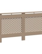 vidaXL Kryt na radiátor 172 x 19 x 815 cm MDF