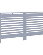 vidaXL Kryt na radiátor antracitový 172 x 19 x 815 cm MDF