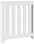 vidaXL Kryt na radiátor bílý 78 x 20 x 82 cm kompozitní dřevo