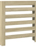 vidaXL Kryt na radiátor dub sonoma 78 x 20 x 82 cm kompozitní dřevo