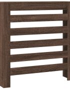 vidaXL Kryt na radiátor hnědý dub 78 x 20 x 82 cm kompozitní dřevo