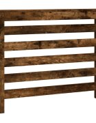 vidaXL Kryt na radiátor kouřový dub 104 x 20 x 82 cm kompozitní dřevo