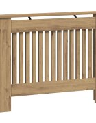 vidaXL Kryt radiátoru Artisanový dub 112 x 19 x 815 cm