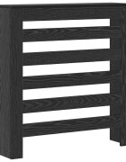 vidaXL Kryt radiátoru Černý dub 78 x 20 x 82 cm Kompozitní dřevo