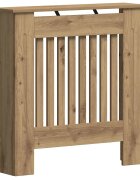 vidaXL Kryt radiátoru Dub artisan 78 x 19 x 815 cm Kompozitní dřevo