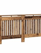 vidaXL Kryt radiátoru Staré dřevo 172 x 19 x 815 cm Kompozitní dřevo