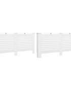 vidaXL Kryty na radiátor 2 ks bílé 172 x 19 x 815 cm MDF