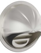 vidaXL Kryty vzduchových ventilátorů 8 ks Stříbrná 80 mm