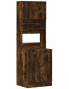 vidaXL Kuchyňská skříňka kouřový dub 60 x 50 x 180 cm kompozitní dřevo