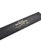 vidaXL Kuchyňský koberec omyvatelný Kuchyně černý 60 x 300 cm samet