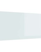 vidaXL Kuchyňský obklad Bílá 110 x 50 cm tvrzené sklo