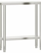 vidaXL Kuchyňský pracovní stůl 825 x 30 x 85 cm nerezová ocel