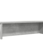 vidaXL Kuchyňský regál stohovatelný betonově šedá 50x15x16 cm kompozit