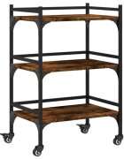 vidaXL Kuchyňský vozík kouřový dub 50 x 35 x 755 cm kompozitní dřevo