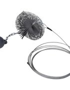 vidaXL Kulatý kartáč na čištění komínů průměr 15 cm