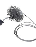 vidaXL Kulatý kartáč na čištění komínů průměr 20 cm