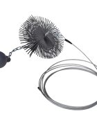 vidaXL Kulatý kartáč na čištění komínů průměr 25 cm