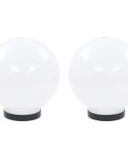 vidaXL Kulovité LED lampy 2 ks koule 20 cm PMMA