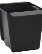 vidaXL Květinové bedny pro euro palety 12 ks Černá 14 x 9 x 95 cm