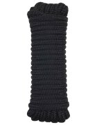 vidaXL Lano na loď 10 mm 12 m Černá Polyester