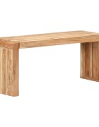 vidaXL Lavice 110 x 38 x 46 cm masivní akáciové dřevo