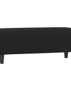 vidaXL Lavice černá 100x35x41 cm umělá kůže