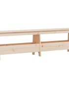 vidaXL Lavice do předsíně 160 x 28 x 45 cm masivní borovice