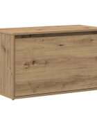 vidaXL Lavice do předsíně 80 x 40 x 45 cm dub artisan dřevotříska