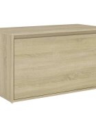 vidaXL Lavice do předsíně 80 x 40 x 45 cm dub sonoma kompozitní dřevo